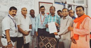 सदभावना मंच व्दारा खंडवा जंक्शन पर ऑटो प्रीपेड बूथ पुन: प्रारंभ हेतु सौपा ज्ञापन*